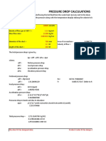 Pressure Drop Calculations