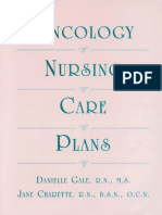 Oncology Nursing Care Plans PDF