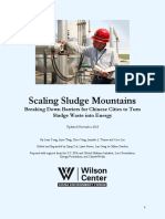 Scaling Sludge Mountains: Breaking Down Barriers For Chinese Cities To Turn Sludge Waste Into Energy