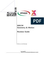 MA134 - Geometry & Motion