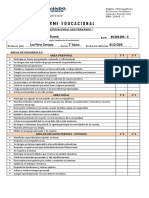 Formato de Informe Educacional