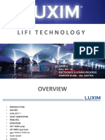 Lifi Technology: Kiran G Roll No: 30 Electronics & Communication Seminar Guide: Ms. Savitha