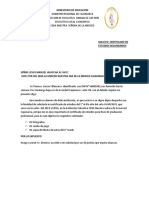 Solicito Certificado de Estudios Segundarios