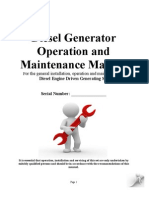 Operation and Maintenance Manual