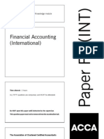 ACCA Pilot Paper Int PPQ