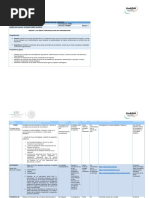 Planeación de Actividades Fundamentos de Administración Unidad Tres