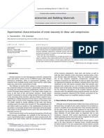 Construction and Building Materials: G. Vasconcelos, P.B. Lourenço