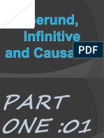 Gerund Infinitive and Causative