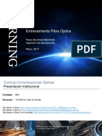 Corning Optical Fiber Training - Peru