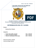 PRACTICA 7 Determinacion de PH y Acidez