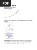 Compound Interest: The Mathematical Constant e