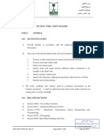 Section 07900 - Joint Sealers: Ministry of Housing Housing Project Standard Specification Part 2: Buildings