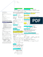 Cheat Sheet Modelling 1718