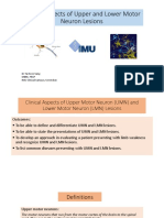 Clinical Aspects of UMN LMN 