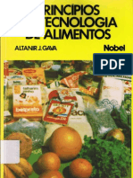 Principios de Tecnologia de Alimentos