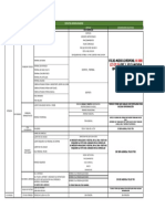 Matriz de Homologación