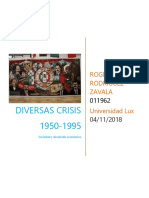 Diversas Crisis 1950 - 1995.