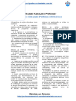 52 Simulado Políticas Afirmativas PDF