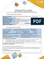 Guía de Actividades y Rúbrica de Evaluación-Tarea 4 - Discurso