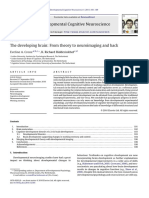 Developmental Cognitive Neuroscience: The Developing Brain: From Theory To Neuroimaging and Back