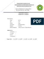 Assessment Format Emergency Nursing: Kementerian Kesehatan Ri