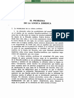 Dialnet ElProblemaDeLaLogicaJuridica 2060156 PDF