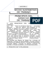 Lección 02 Derecho Sustantivo de Trabajo