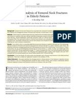 Early Mortality and Morbidity After Total Hip Arthroplasty in Patients With Femoral Neck Fracture