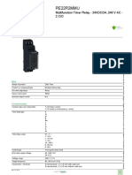 Zelio Timer Relays - RE22R2MMU PDF