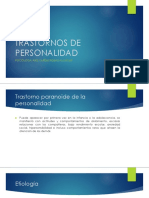 Trastornos de Personalidad - Psic. Aris Yareni Rosas