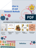 Introduction To Research and Research Methods: Resita Is 1501103010017