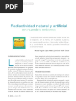 Radiactividad Natural y Artificial