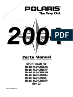 Sportsman 700 Twin Parts Manual PN 9918612