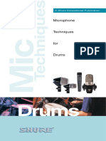 Mic Techniques Drums PDF