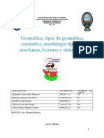 Monografia Gramatica Lexemas Morfemas Aplicada