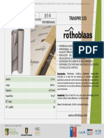 FM AISLACION b5-8 TRASPIR135 PDF