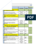 Carta Gantt Simple 2016