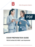 Pecb Iso 45001 Lead Implementer Exam Preparation Guide PDF