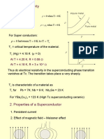 Superconductivity: T T Kto 0 T Between 0