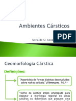 Ambientes Cársticos