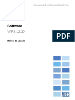 WEG Wps Software de Programacao Manual Do Usuario 10001027753 2.3x Manual Portugues BR