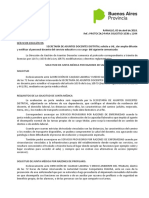 CIRCULAR GREMIAL #024 2018 - 03 04 18 Protocolo Correspondiente Al Trámite de Licencia Art. 103b y 114 H de La Ley 10579