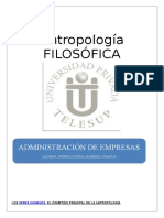 Antropologia Filosofica