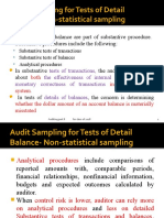 Ch1 Part 2 Audit Sampling For Tests of Details of Balance