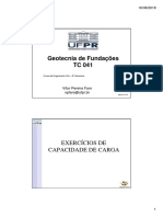 TC 041 Geotecnia de Fundações - Aula 4 2018