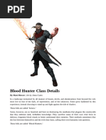 The Class Blood Hunter 5.0