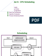 Chapter 6: CPU Scheduling