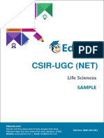 Sample Theory - CSIR NET LS (Post Transcription Modification) (UNIT-3)