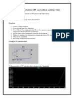 Exp3 - H3-Characteristics of PN Diode and Zener Diode