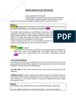 Elaboración de Citas Textuales